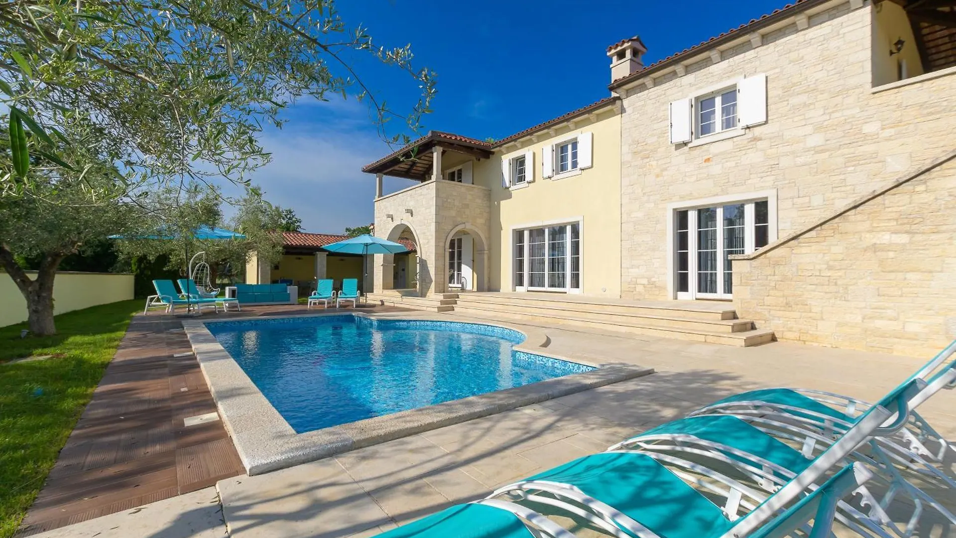 Villa Ortensia Mit Beheiztem Pool By Istrialux Svetvincenat 0*,