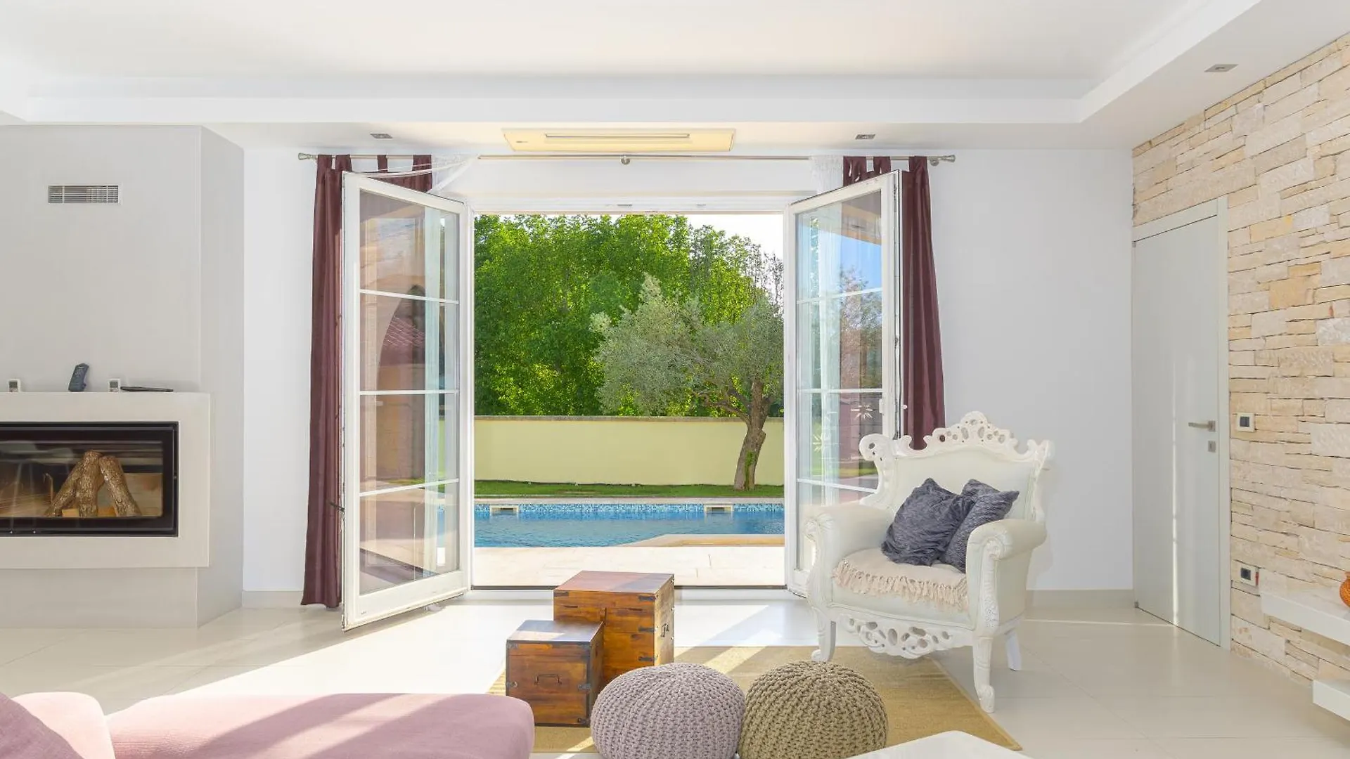 Villa Ortensia Mit Beheiztem Pool By Istrialux Svetvincenat 0*,