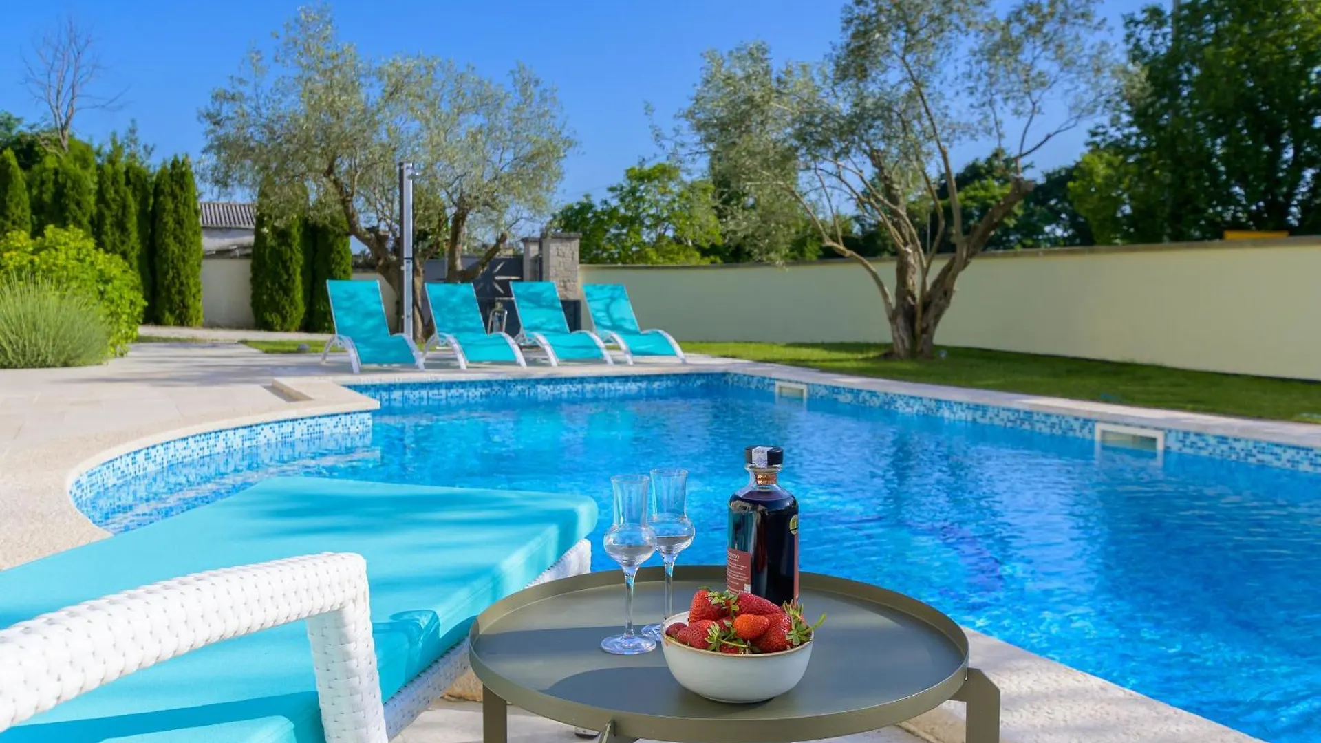 Villa Ortensia Mit Beheiztem Pool By Istrialux Svetvincenat 0*,